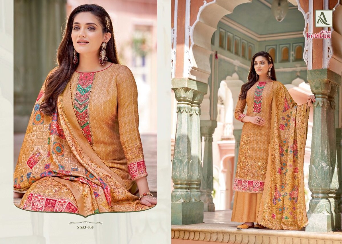 Alok Suits Ketikaa 853-001 to 853-010 Series 5