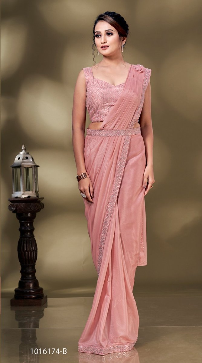 Aamoha Trendz Ready To Wear Designer Saree 1016174 Colors 3