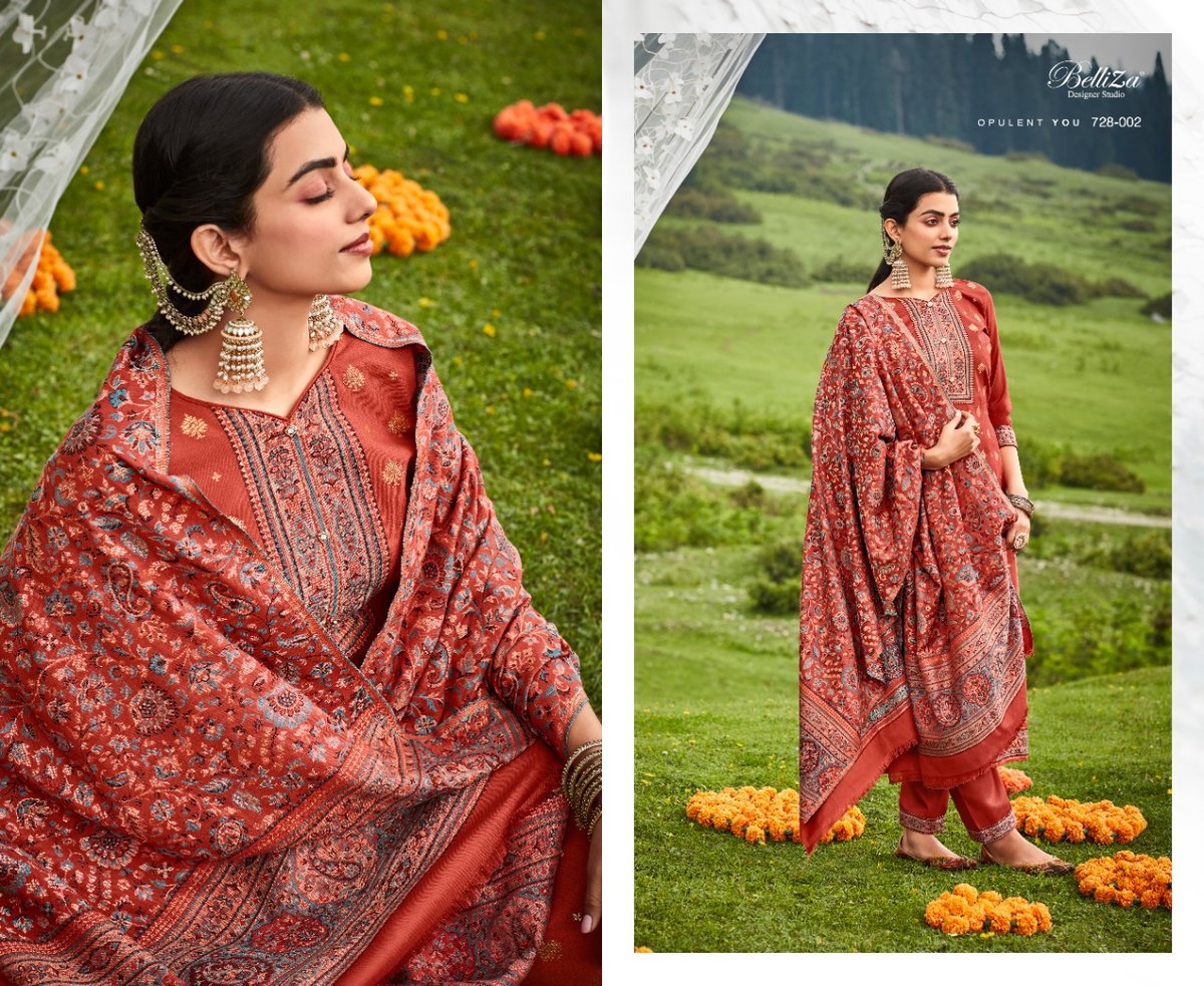 Belliza Designer Izaara 728-001 to 728-008 Series 2