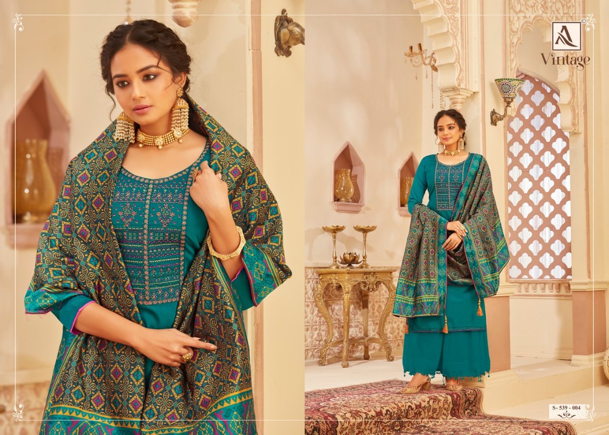 Alok Suits Vintege 539-001-539-008 Series 4