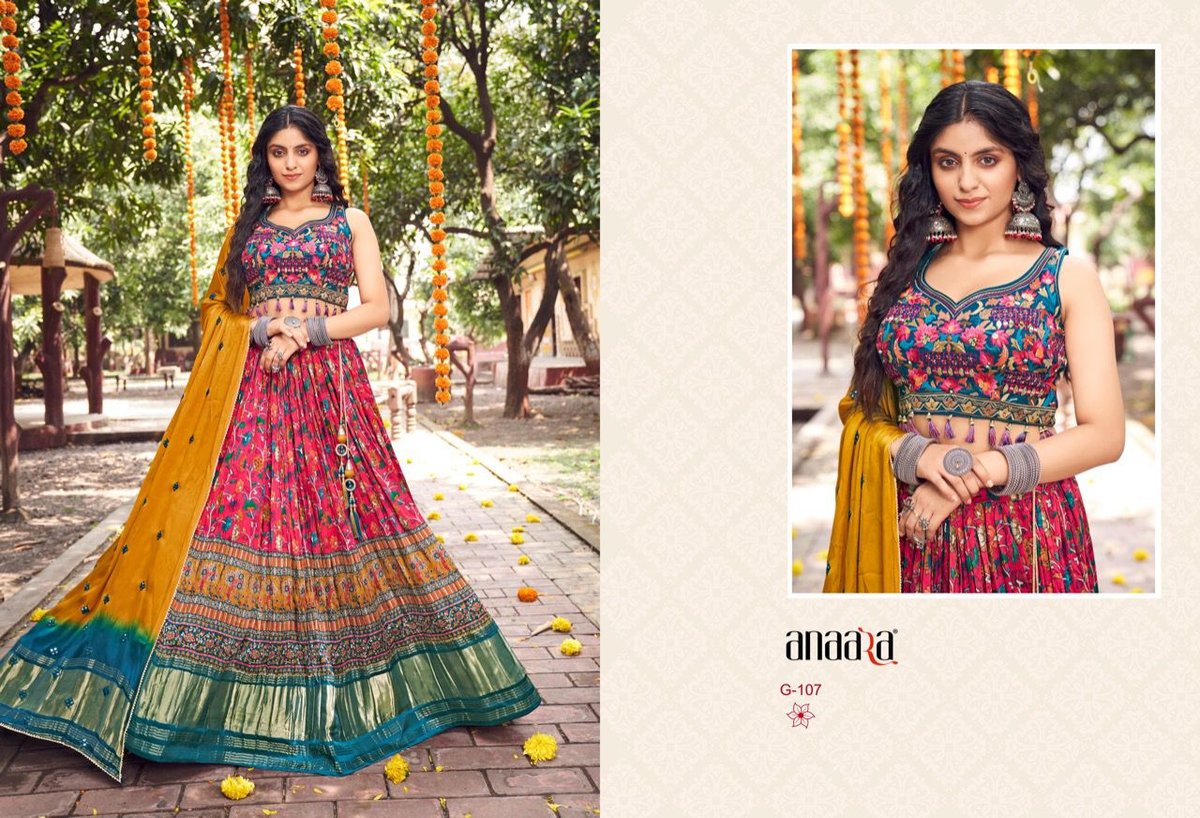 Tathastu Lehenga Anaara G-101 to G-107 Series 7