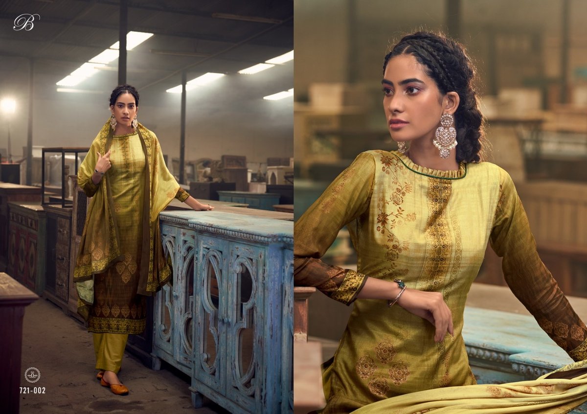 Belliza Designer Heritage 721-001 To 721-010 Series 2