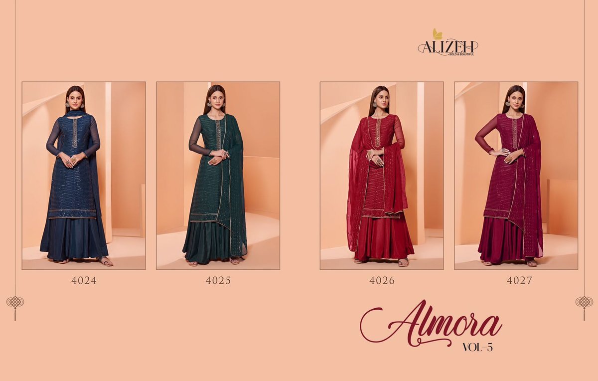 Alizeh Almora Vol-5 4024-4027 Series 5
