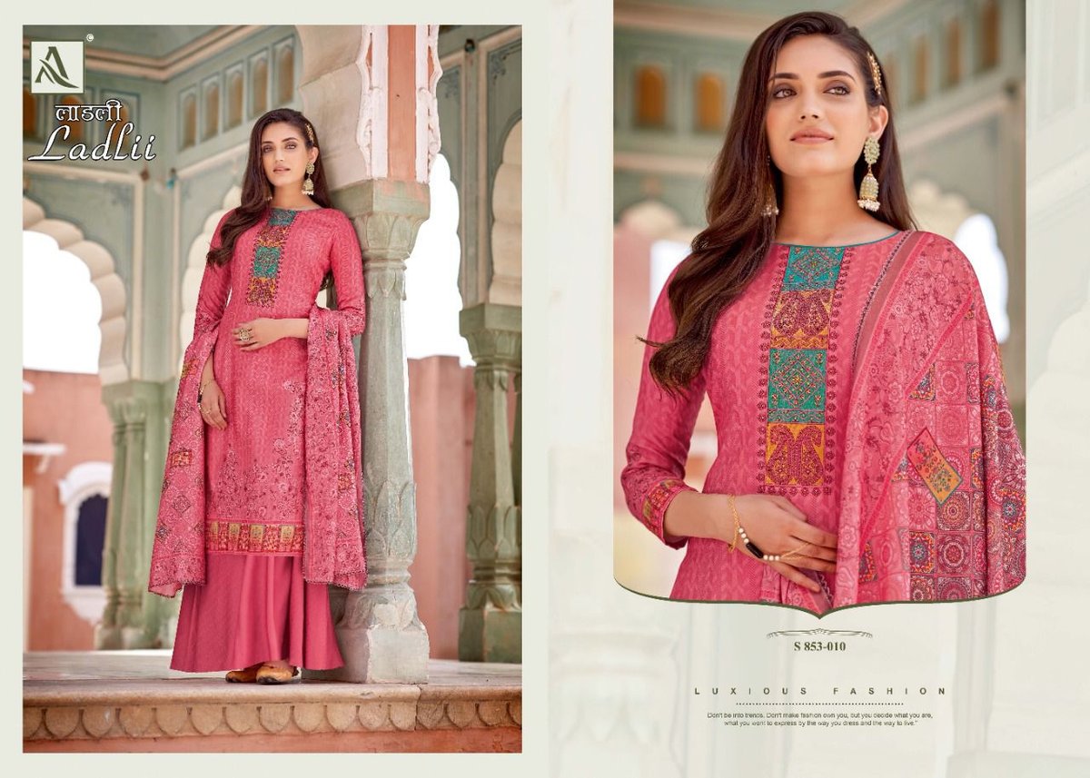 Alok Suits Ladlii 853-001 to 853-010 Series 10