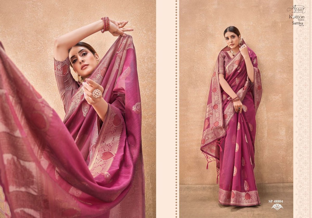 Aura Saree Sattika Vol-24 48801-48806 Series 4