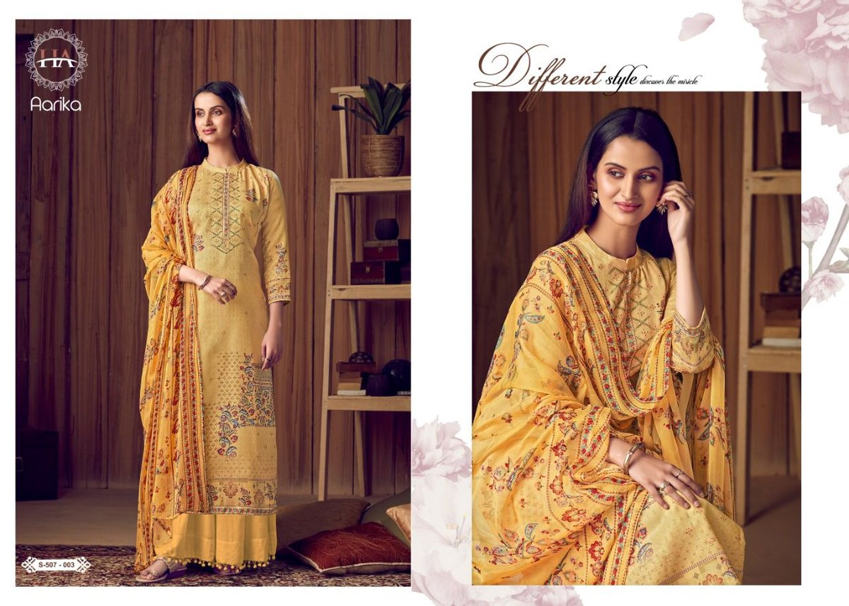 Harshit Fashion Aarika Edition Vol-2 507-001 to 507-010 Series 3