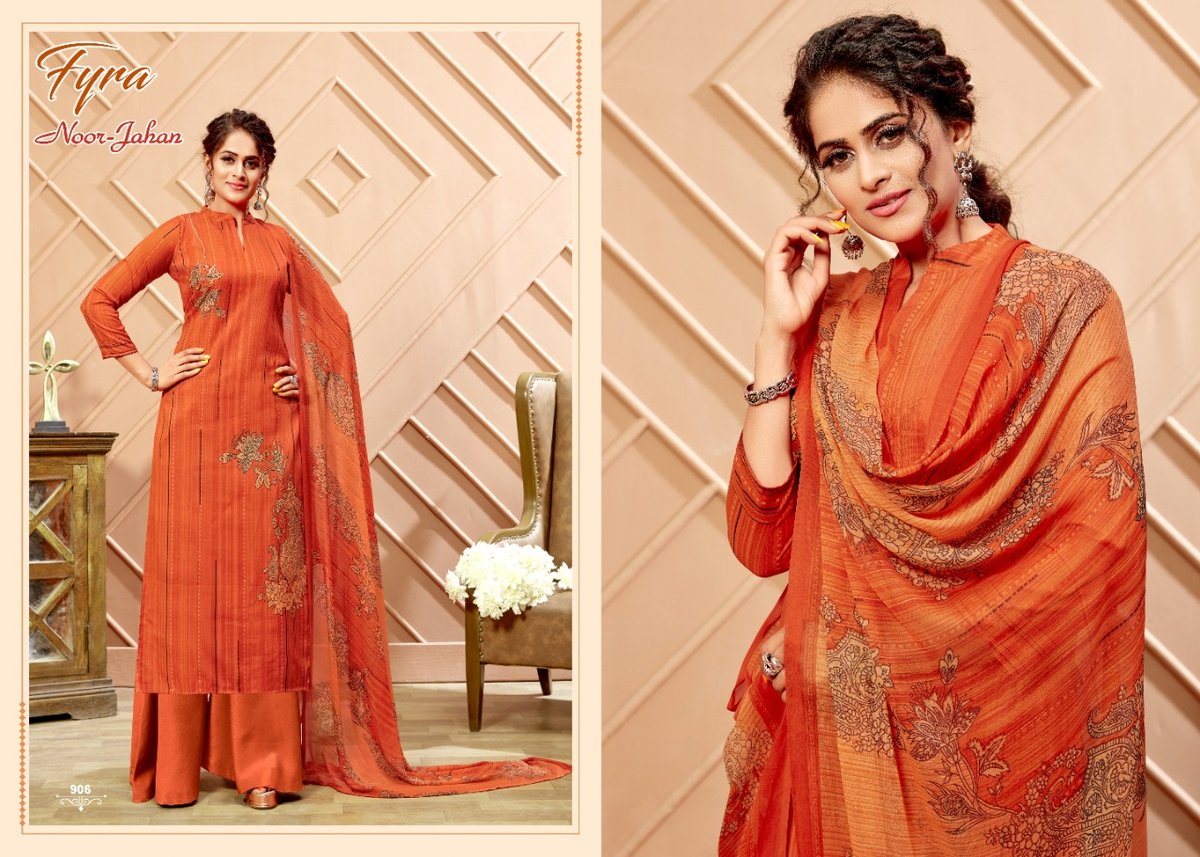 Alok Suits Fyra Noor Jahan 901-910 Series 6