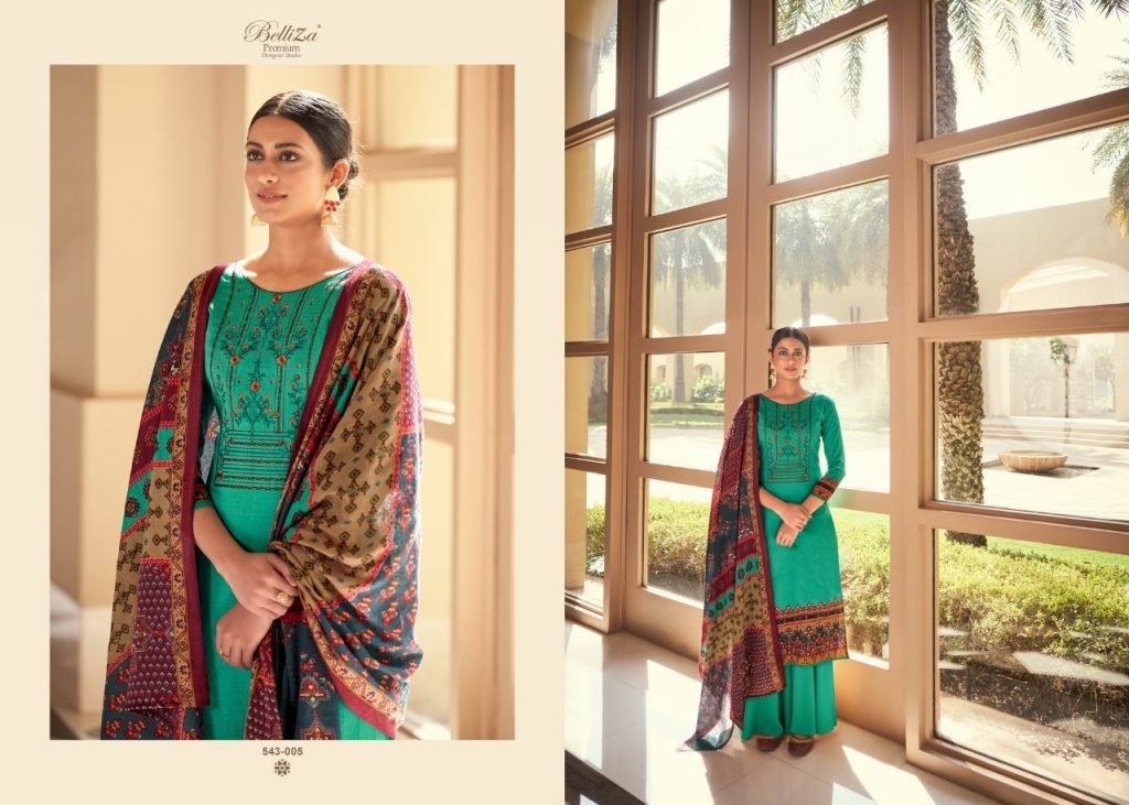 Belliza Designer Riyaaz 543-001 to 543-006 Series 5