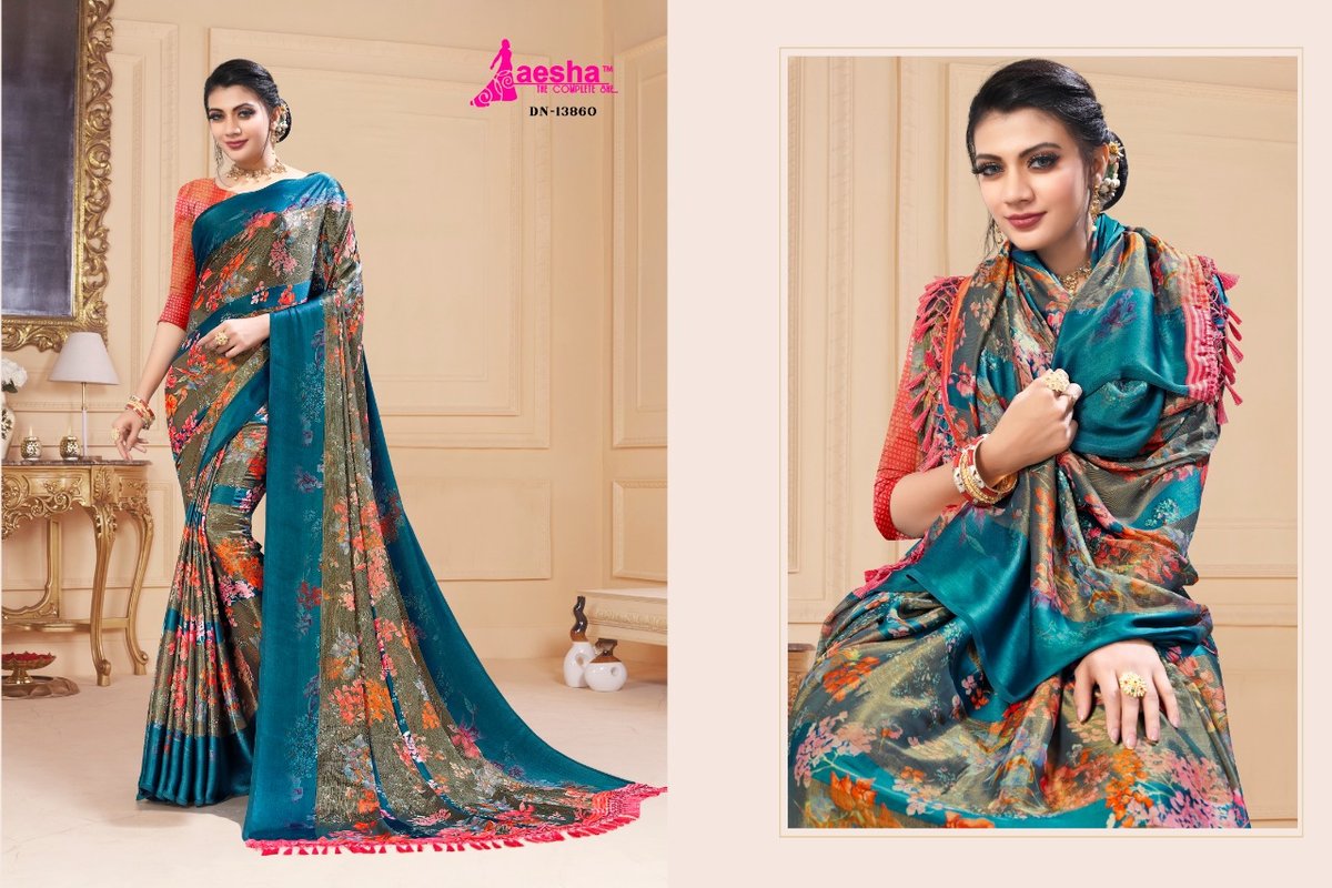 Aesha Saree Richa 13851-13860 Series 10