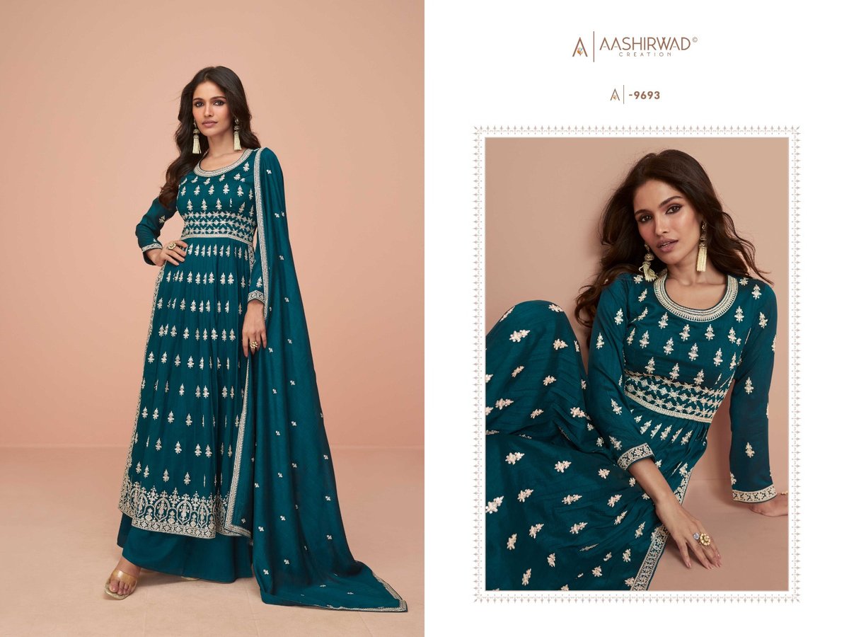 Aashirwad Creation Suhani 9690-9694 Series 4