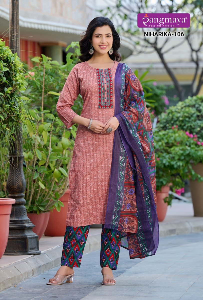 RANGMAYA FASHION NIHARIKA 101 TO 108 6