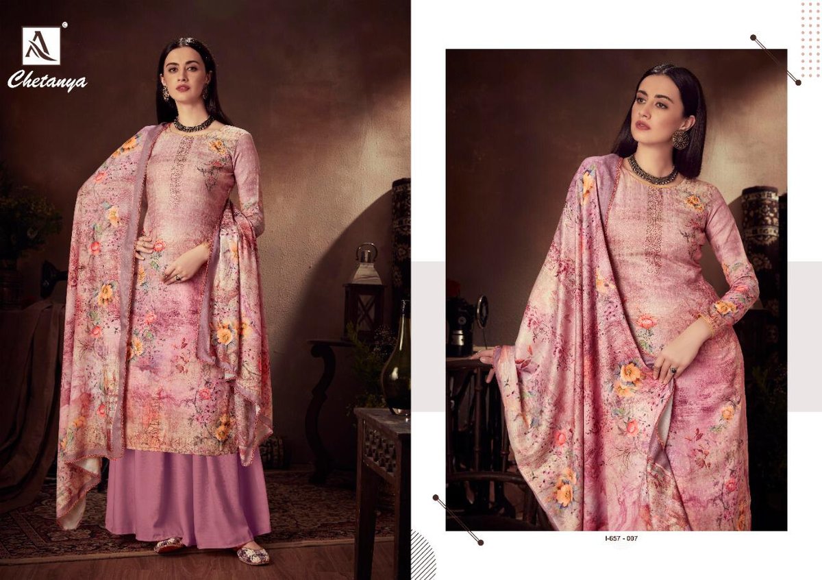 Alok Suits Chetanya 657-001-657-010 Series 7