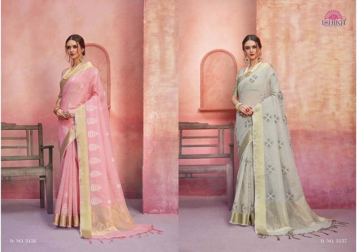 Ishika Saree Manthan 5131-5138 Series 6