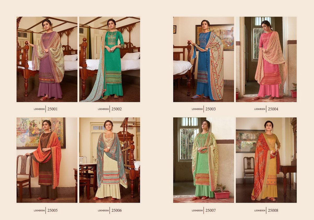 Anamica Silk Mills Siyaa 25001-25008 Series 9