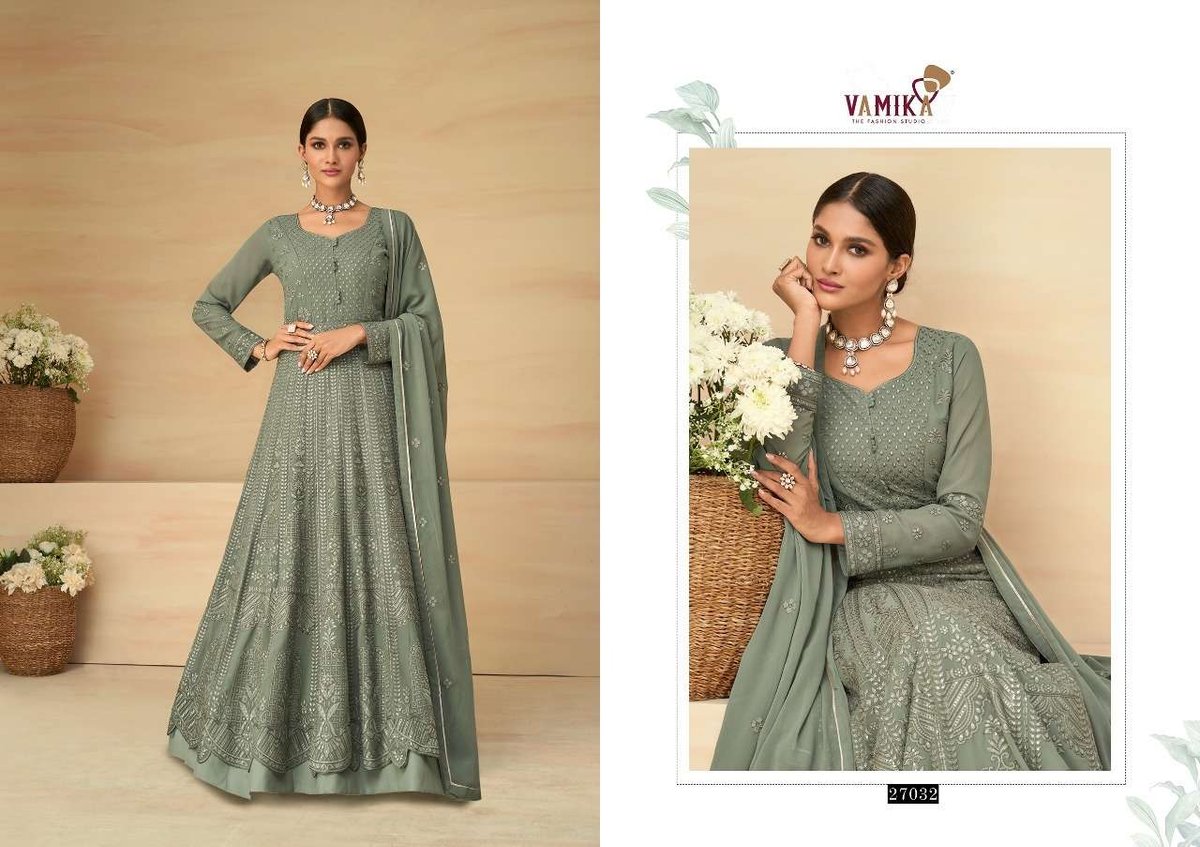 Vamika Fashion Rehanna Vol-7 27031-27035 Series 2
