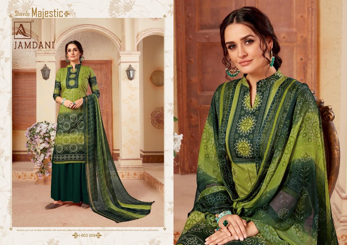 Alok Suits Jamdani 603-001-603-010 Series 9