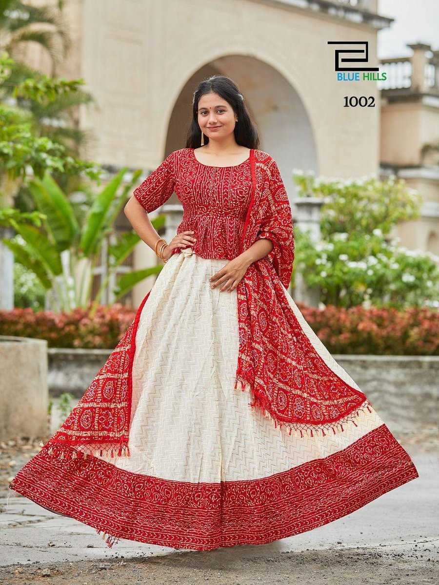 Blue Hills Bandhej 1001-1005 Series 2