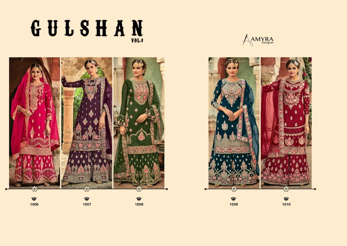 Amyra Designer Gulshan Vol-2 1006-1010 Series 6
