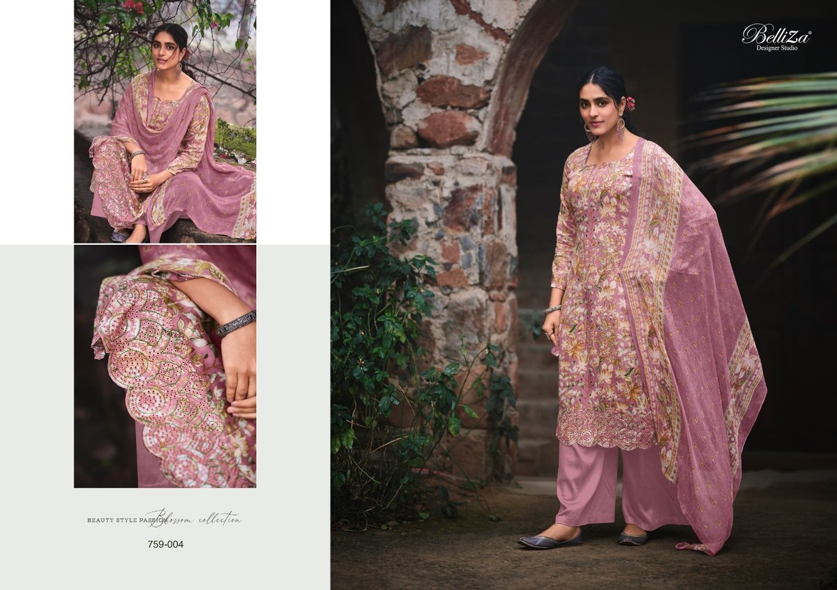 Belliza Designer Seerat 759-001 to 759-010 Series 4
