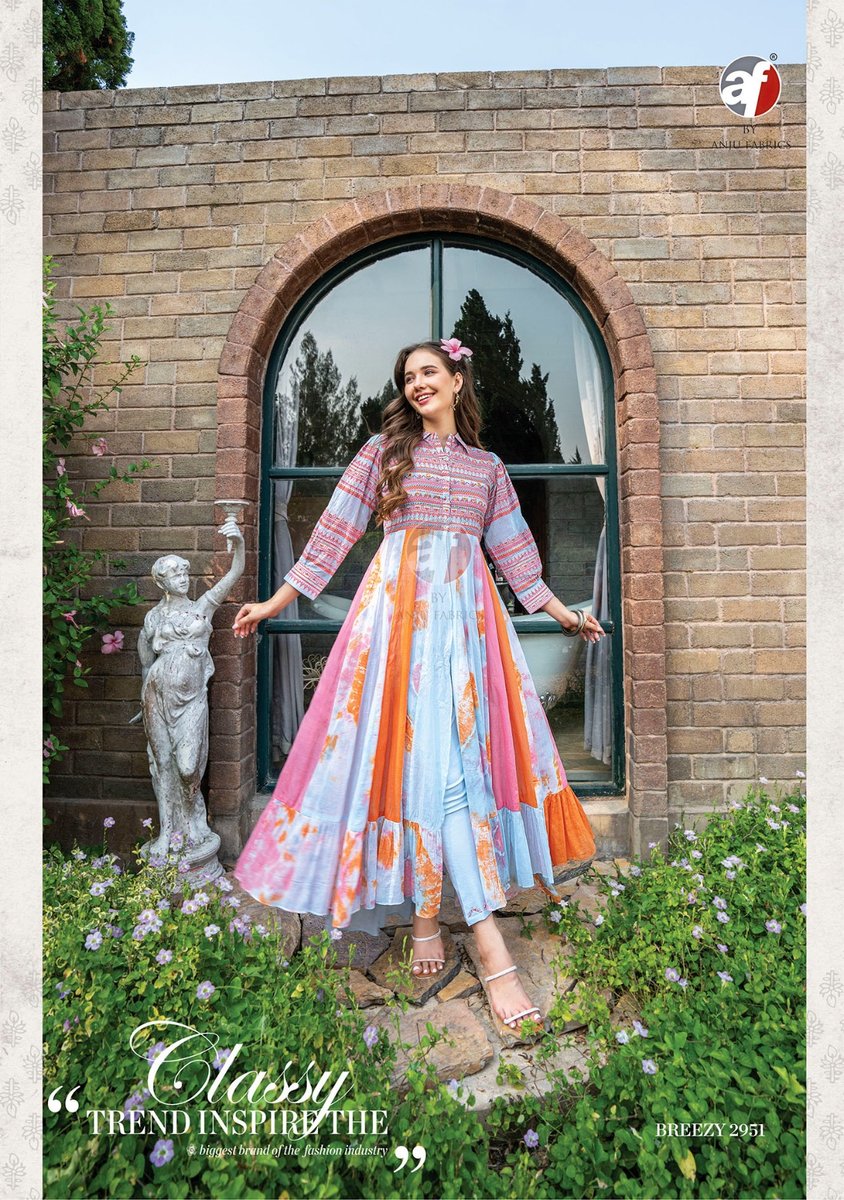 ANJU FABRIC BREEZY 2951 TO 2953 1