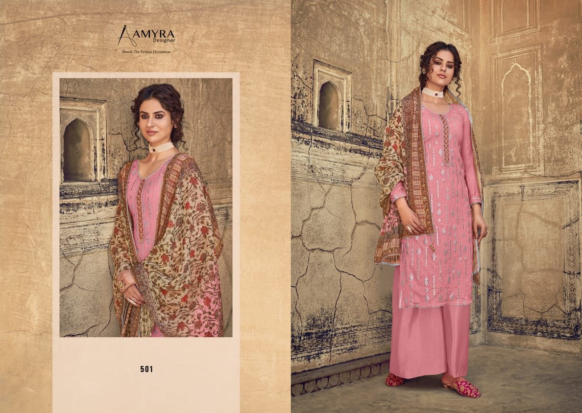 Amyra Designer Qalamkar 501-504 Series 1