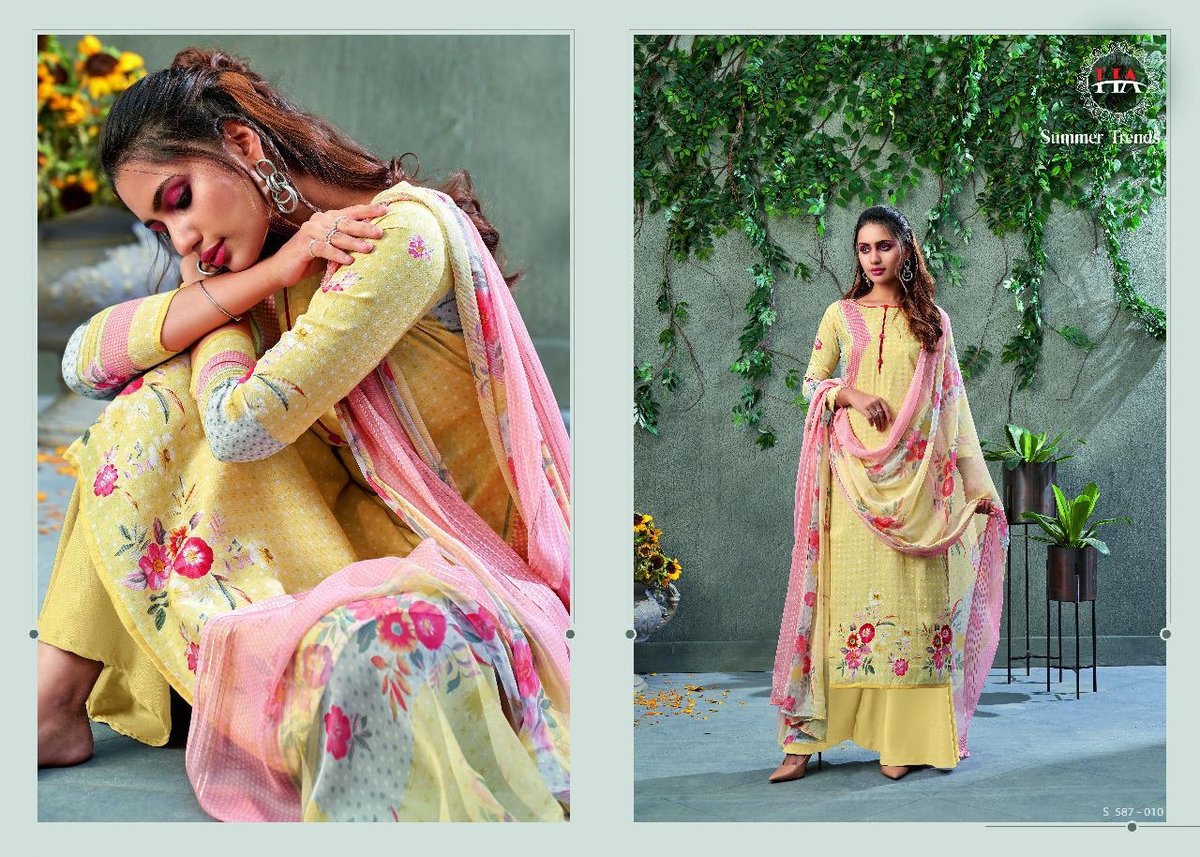 Harshit Fashion Summer Trendz 587-001 to 587-010 Series 10