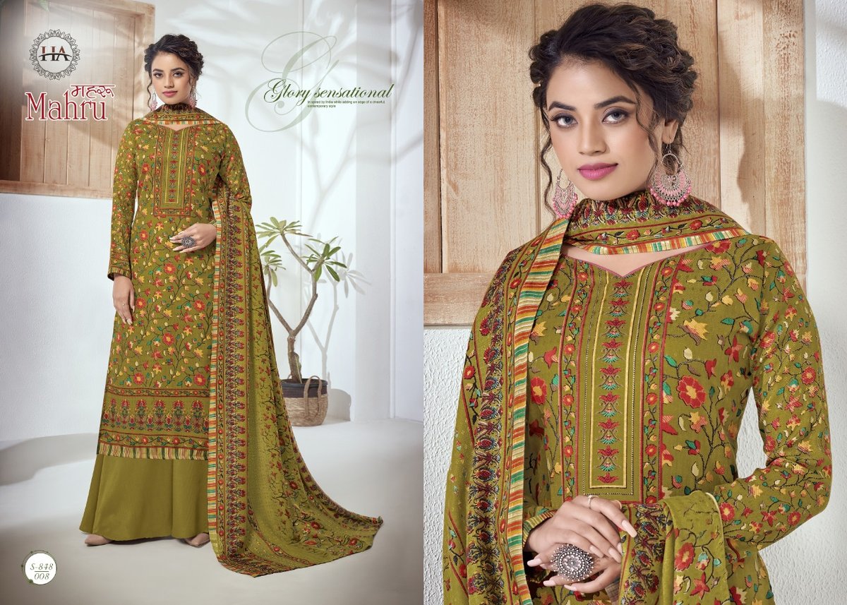 Harshit Fashion Mahru 001-010 Series 8