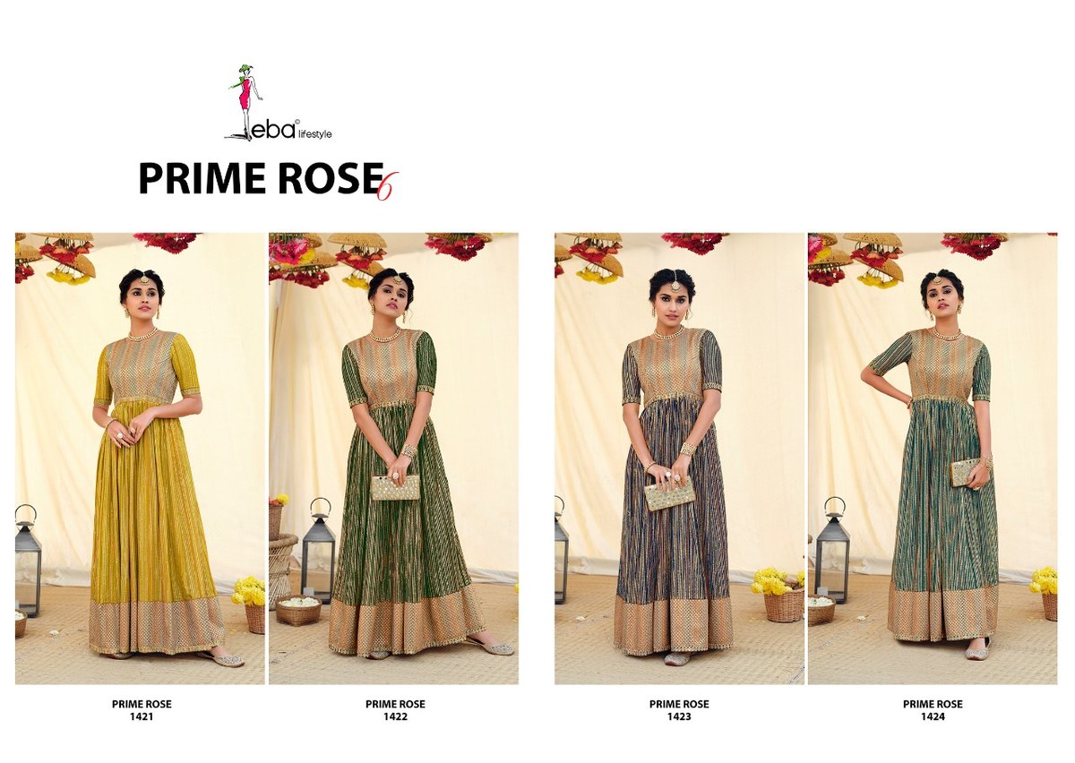 Eba Lifestyle Prime Rose Vol-6 1421-1424 Series 5