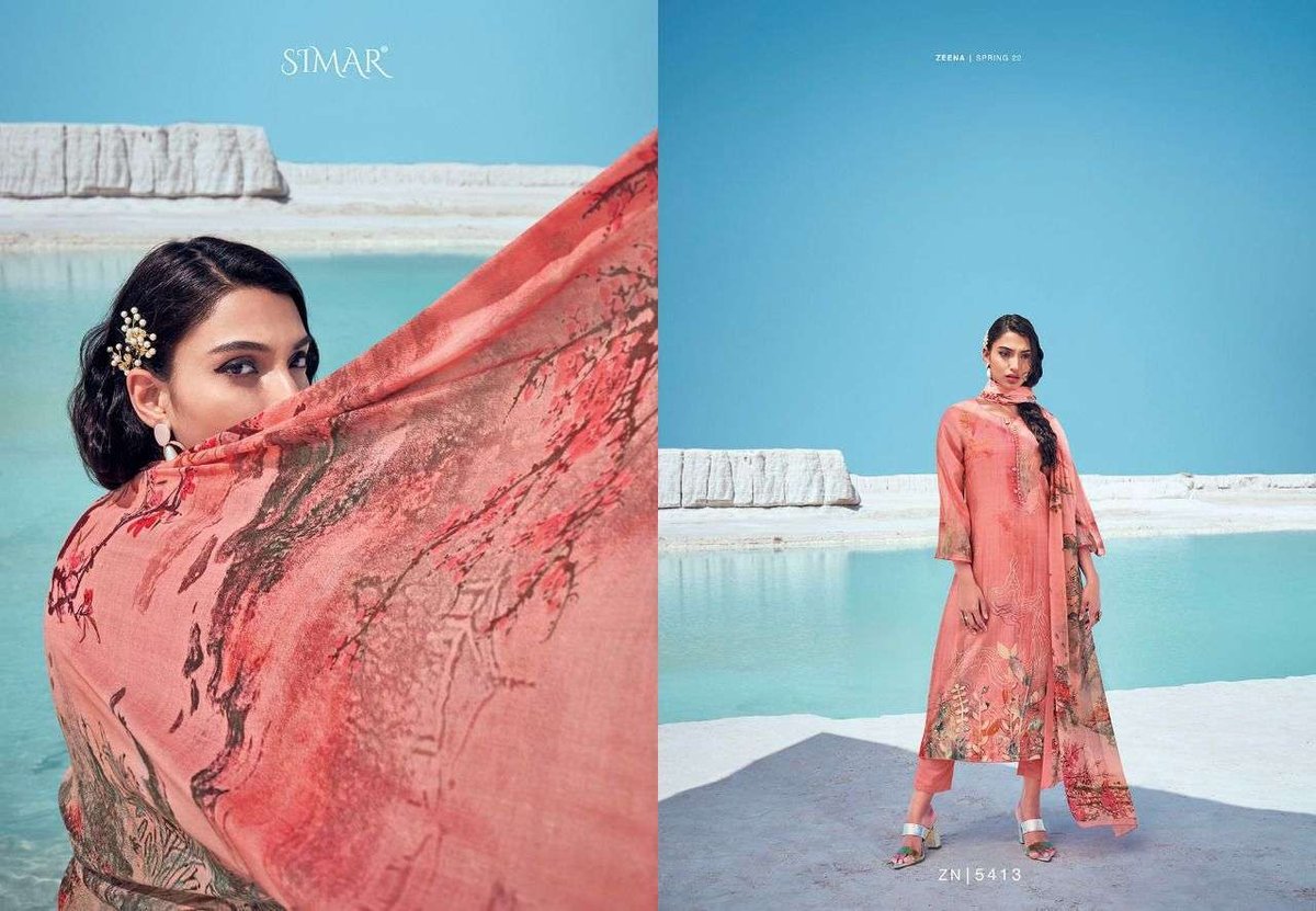 Glossy Simar Zeena 5409-5414 Series 5