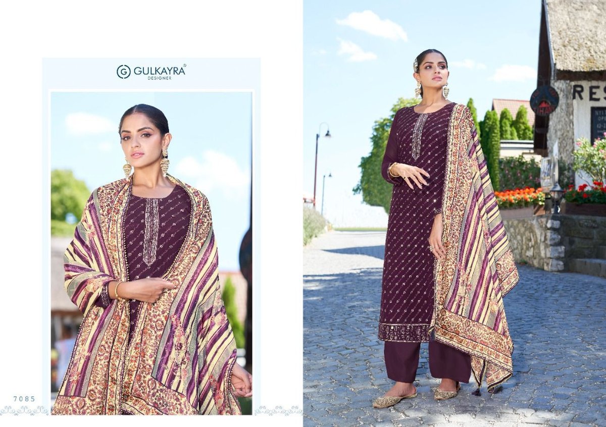 Gulkayra Designer Pankhi 7082-7085 Series 4