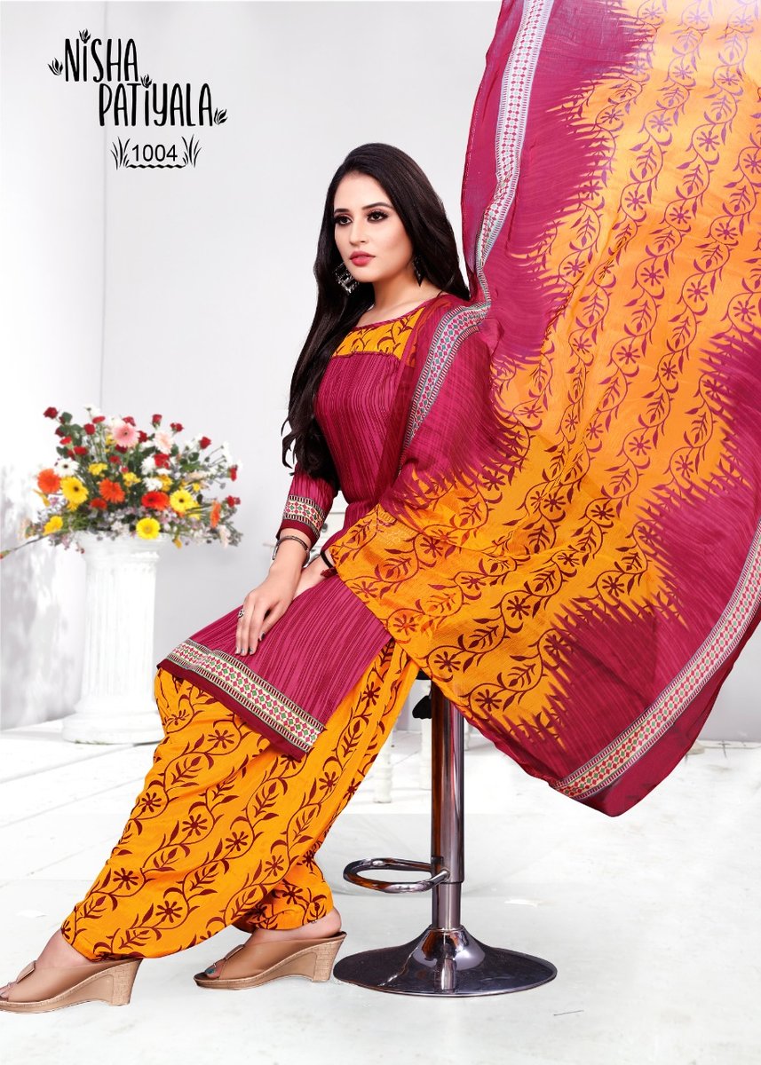 Dhanlaxmi Fashion Nisha Patiyala Vol-1 1001-1012 Series 4