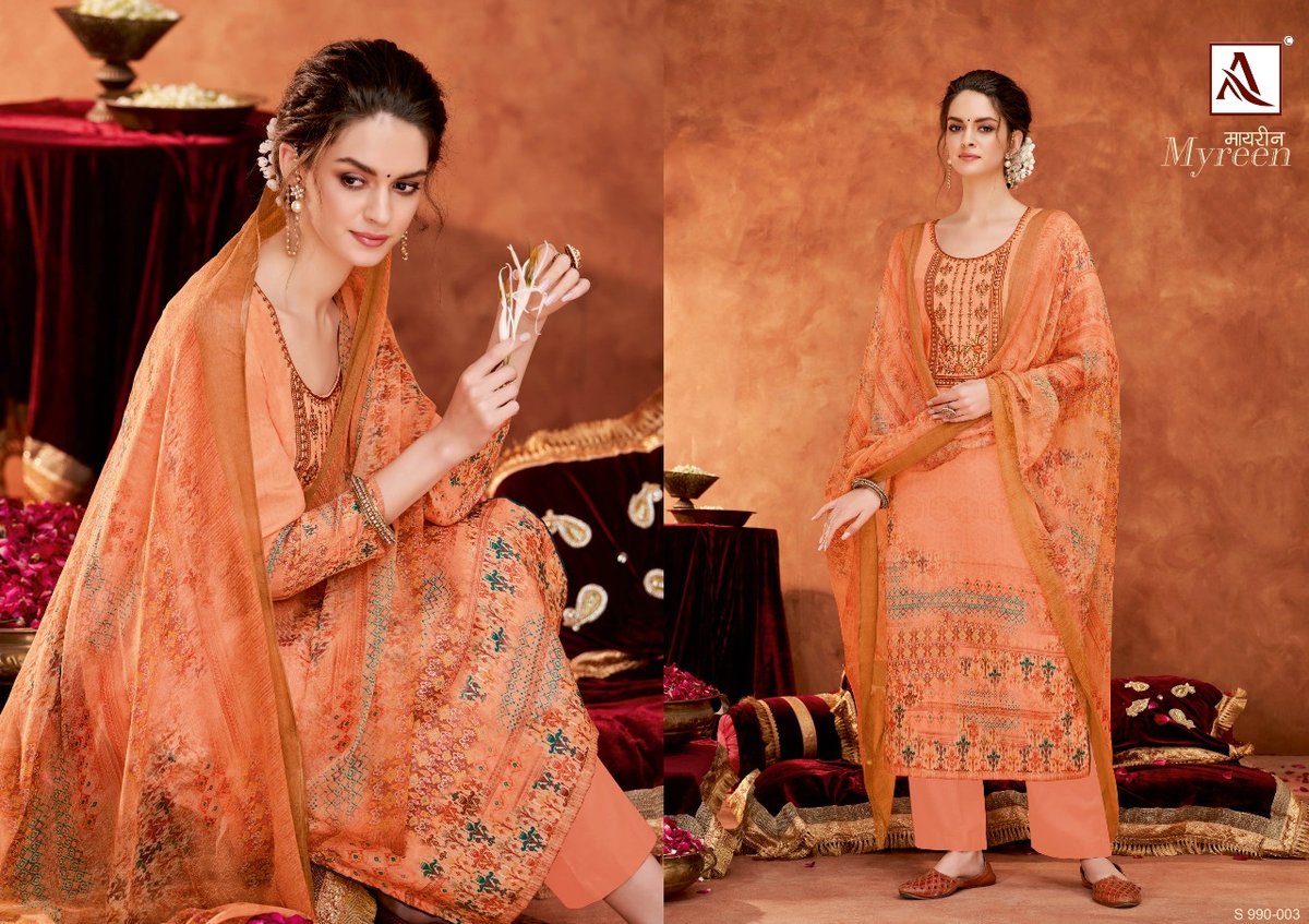 Alok Suit Myreen 990-001 to 990-006 Series 3