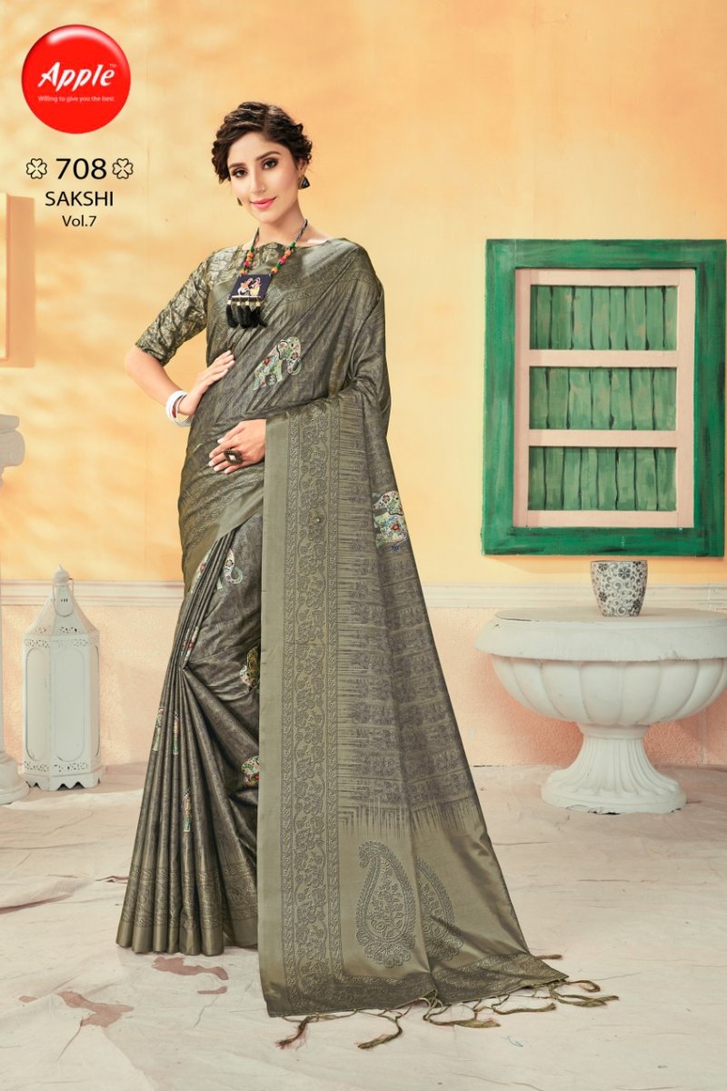 Apple Saree Sakshi Vol-7 701-708 Series 8
