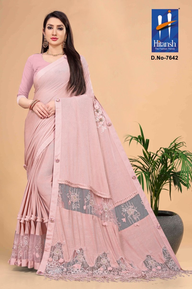 Hitansh Saree 7640-7649 Series 3