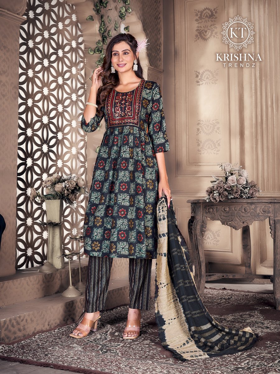 KRISHNA TRENDZ PASHMINA VOL-1 1001 TO 1006 1
