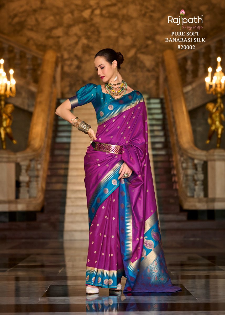 RAJPATH CHERRY SILK 820001 TO 820008 2