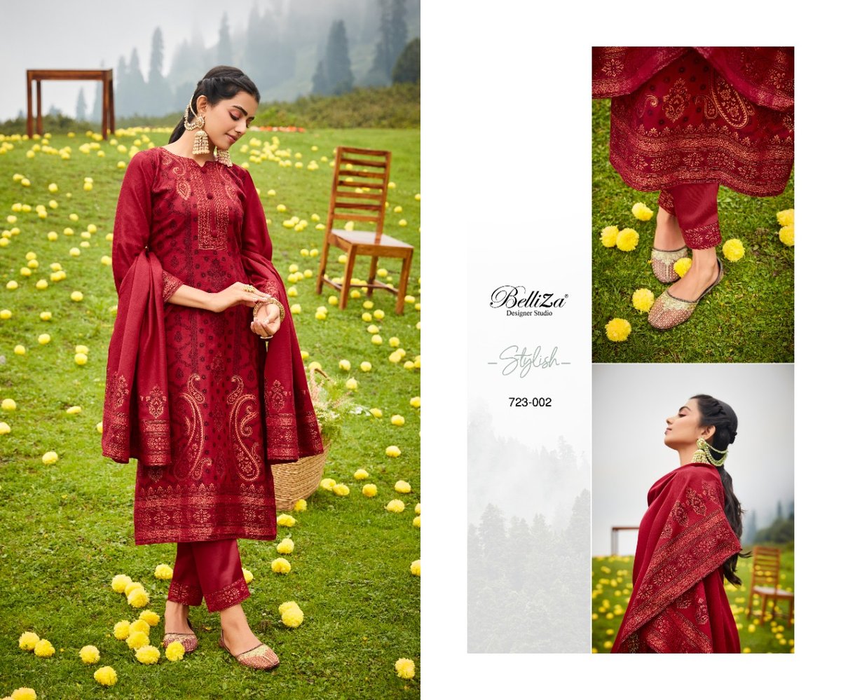 Belliza Designer Kudrat 723-001 to 723-008 Series 2