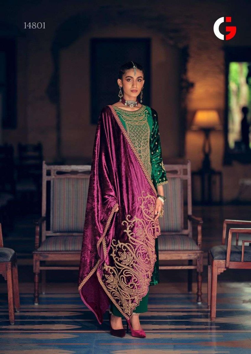 Deepsy Suit Gull Jee Elegance 14801-14806 Series 1