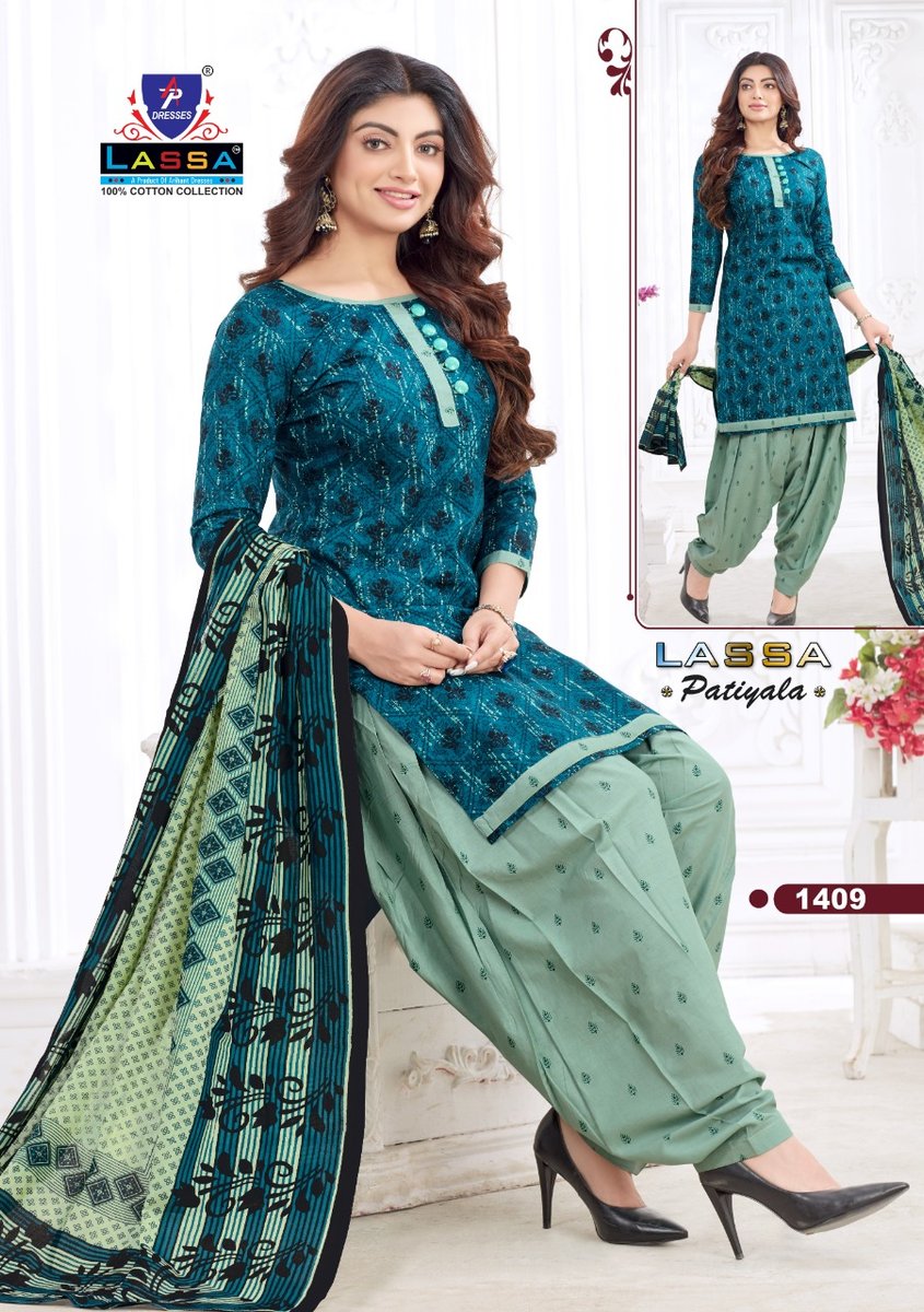 AP Dresses Lassa Patiyala Vol-14 1401-1410 Series 9