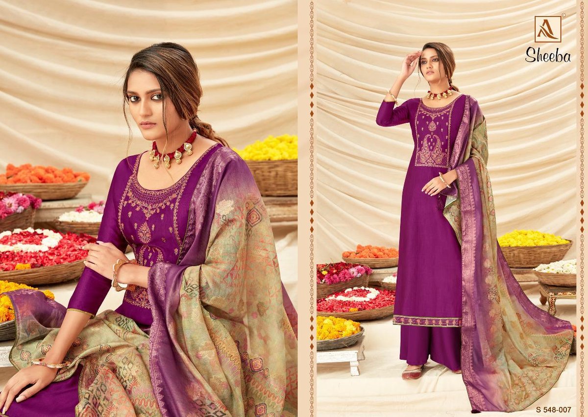 Alok Suits Sheeba 548-001-548-008 Series 7
