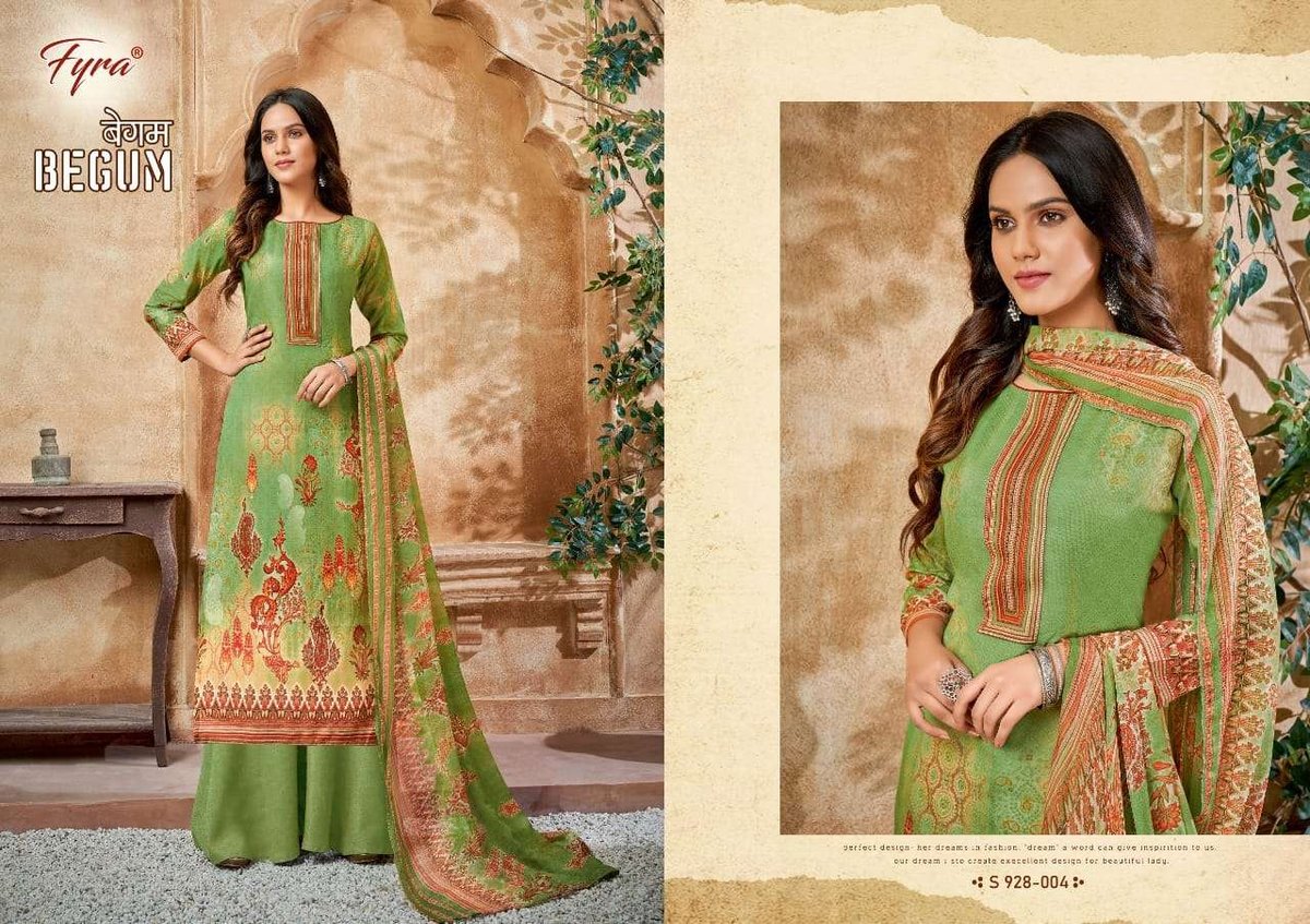 Alok Suit Fyra Begum 928-001 to 928-010 Series 4