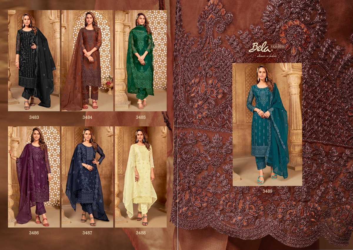 Bela Fashion Signature Vol-7 3483-3489 Series 8