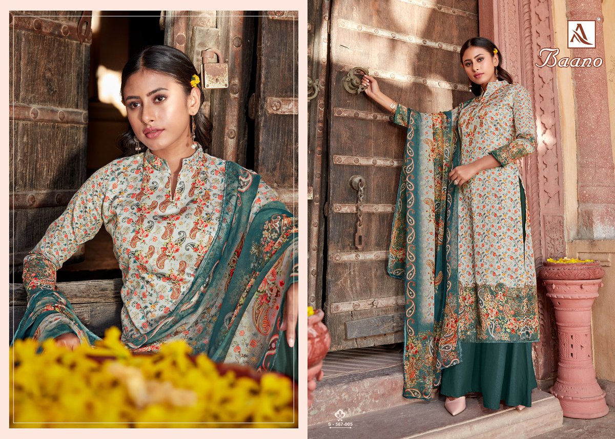 Alok Suits Baano 567-001 to 567-010 Series 5
