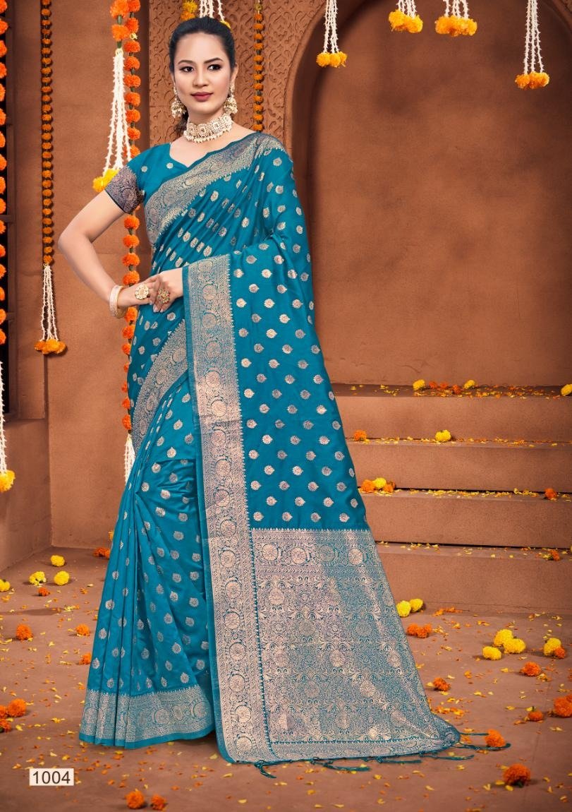 BUNAWAT PLAZZO SILK VOL-02 1001 TO 1006 4