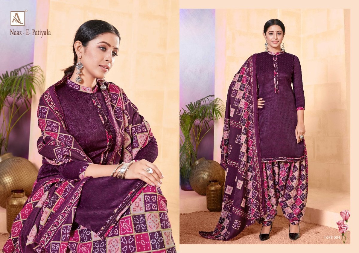 Alok Suits Naaz E Patiyala 678-001-678-010 Series 4