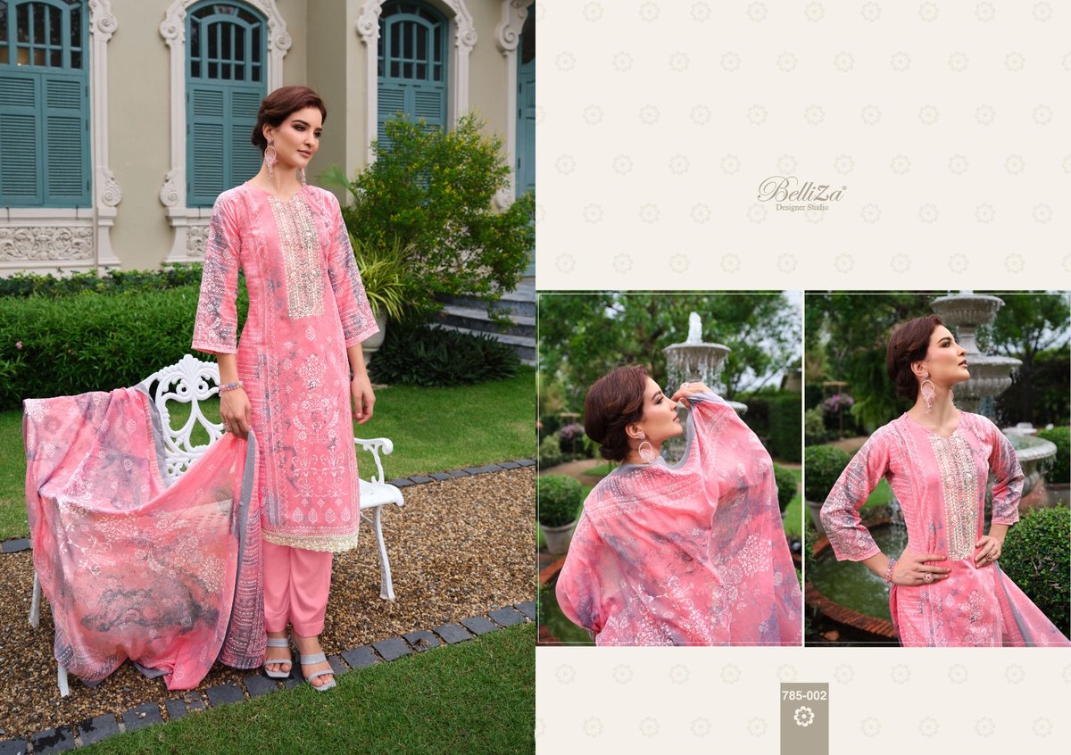 Belliza Designer Resham 785-001 to 785-010 Series 2