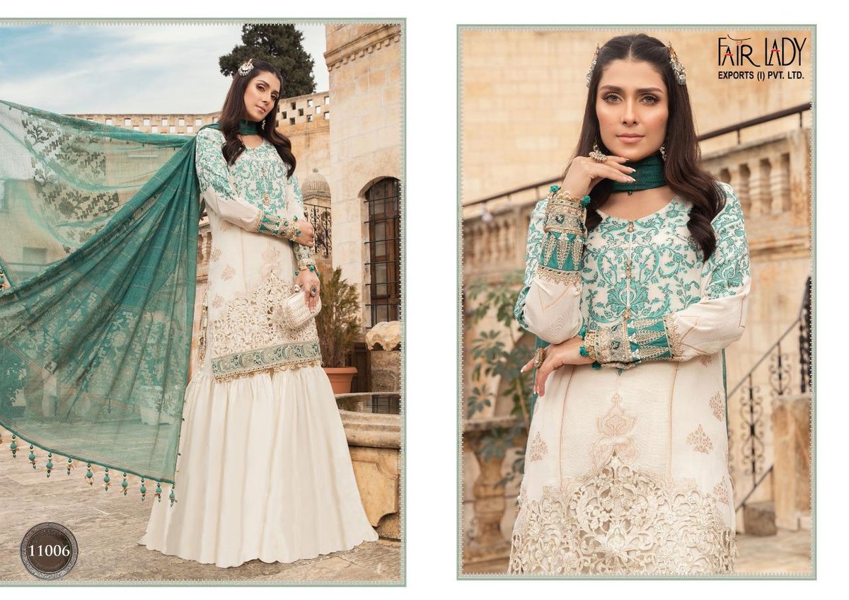 Fair Lady Maria B Lawn M Prints Vol-2 11001-11008 Series 6