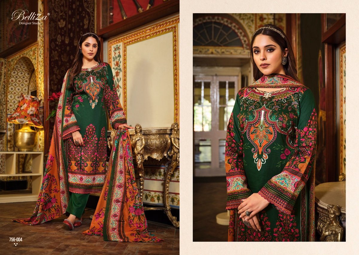 Belliza Designer Haafiza 756-001 to 756-010 Series 4