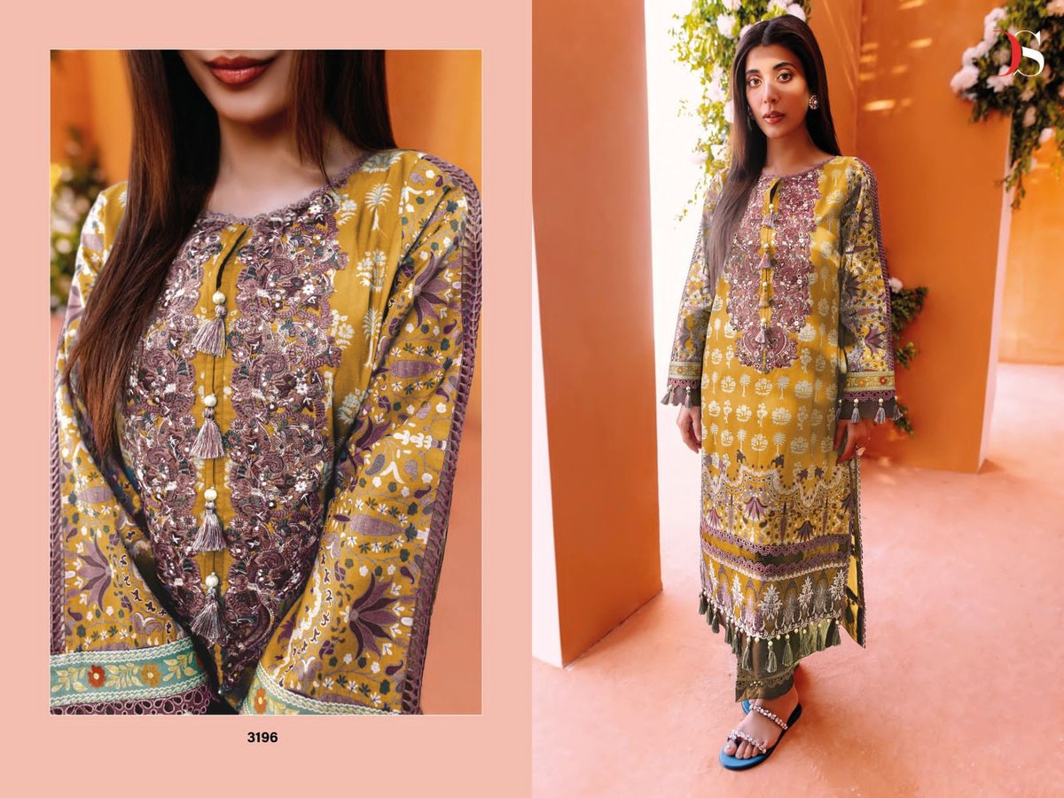 Deepsy Suit Jade Solitarite Vol-23 3191-3198 Series 6