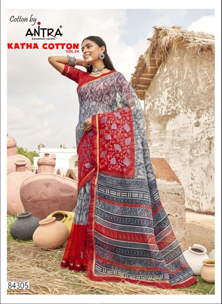 Antra Katha Cotton Vol-24 84301-84312 Series 5